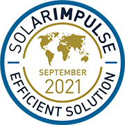 Le verre électrochrome SageGlass a reçu le label « Solar Impulse Efficient Solution », un prix pour des solutions propres et rentables et ayant un impact positif sur la qualité de vie, en septembre 2021.
